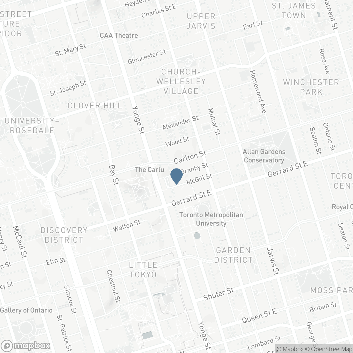 31 1/2 GRANBY STREET, Toronto, Ontario M5B 1H8